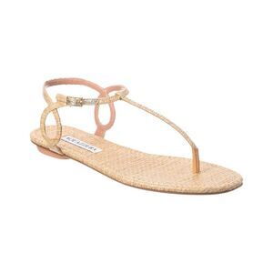 Aquazzura Bare Leather Sandal, Beige